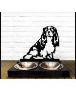 Dog Bowl Stand, Personalized Pet Bowl with Stand, Cat Dog Bowl Stand, Cu... - $143.60 CAD