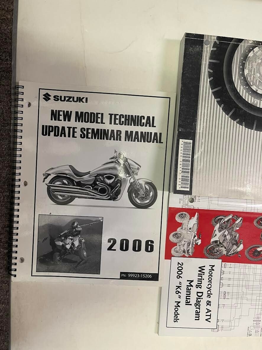 2005 2006 Suzuki AN650 Service Repair Shop Manual Set W Wiring Diagram + Trainin Item image 9