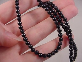 (v441-c) 4 mm Purple Blue sparkle Goldstone Beaded 18&quot; long Necklace JEWELRY - £35.34 GBP