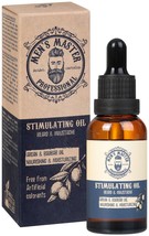 Men&#39;s Master 30 ml Stimulating oil for beard and moustache argan, almond, jojoba - £6.62 GBP