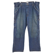 Levis Signature Carpenter Mens Jeans Actual Size 42x30 100% Cotton - £17.96 GBP
