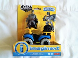 Imaginext Batman DC Super Friends Streets of Gotham City Batman &amp; ATV NIB - £8.84 GBP