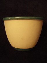 Vintage Bennington Potters Vermont Beige/Green Mixing Bowl 1877 - £21.93 GBP