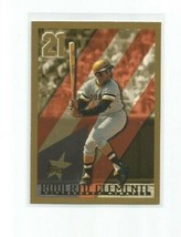 Roberto Clemente (Pittsburgh Pirates) 1997 Topps #21 Baseball Card #21 - £4.00 GBP