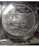 1oz silver limited edition proof like Castronomics California Lifestyle ... - £99.93 GBP