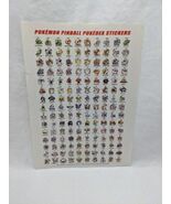 Pokémon Pinball Pokedex Stickers - €132,92 EUR