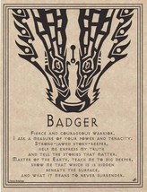 Badger Prayer Poster - £15.60 GBP