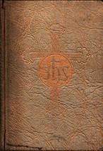 The Life Of Jesus 1958 Devotional Catholic Press Book Gold HC Hardcover - £20.07 GBP