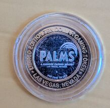 Palms Las Vegas Limited Edition Ten Dollar Gaming Token .999 Fine Silver - €25,71 EUR