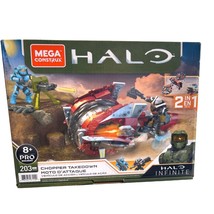 Mega Construx Halo Chopper Takedown Vehicle Halo Infinite Construction S... - £20.91 GBP