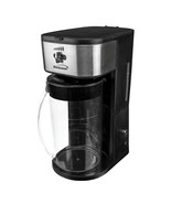 Brentwood Iced Tea and Coffee Maker in Black with 64 Ounce Pitcher - £67.43 GBP