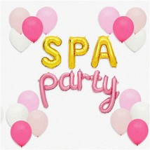 Dreamy Night Spa Party Balloon Set - 55 Pieces for Slumber Party Decorations, Gi - £17.96 GBP