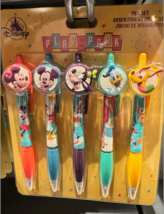 Disney Parks Mickey Mouse and Friends Play in the Park Pen Set of 5 NEW image 1