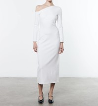 Enza Costa exposed shoulder dress in OFF WHITE - £108.32 GBP