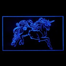 210258B Rare Finest Excellent Affectionate Unicorn Horse Fairy LED Light Sign - $21.99