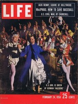 ORIGINAL Vintage Life Magazine February 24 1958 Queen of German Fasching - £15.65 GBP