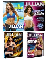 Jillian Michaels Collection 6 Week Six Pack/One Week Shred/Extreme Shed/Yoga Inf - £15.81 GBP