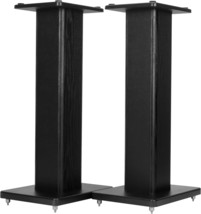 2Pcs Universal Speaker Stands 24In Height Bookshelf Speakers Stands Hold Up To - £78.10 GBP