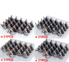 LOTR Iron Hills Dwarves Infantry Army Soliders 21pcs Minifigures Lot - $17.89+