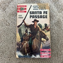 Santa Fe Passage Western Paperback Book by Clay Fisher from Pennant Books 1953 - £9.70 GBP