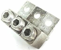 LOT OF 3 ALUMINUM TERMINAL LUGS PU 53392 6-4/0 CU, PU53392, 6-4/0CU - £38.79 GBP