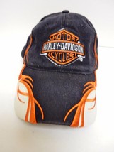 Harley-Davidson Baseball Cap Hat Adjustable Motorcycle DISTRESSED VINTAGE - £26.00 GBP