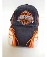 Harley-Davidson Baseball Cap Hat Adjustable Motorcycle DISTRESSED VINTAGE - £25.77 GBP