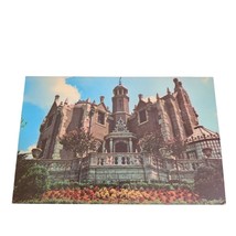 Postcard Walt Disney World The Haunted Mansion Exterior Chrome Unposted - £10.83 GBP