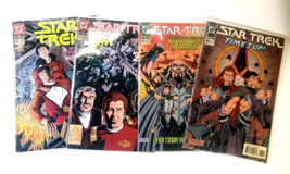 Lot Of 4 Star Trek Comics, #46, #47, #55 &amp; #57, Dc Comics 1993/1994 High Grade! - £6.29 GBP