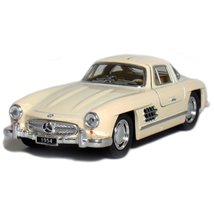 5 1954 Mercedes-Benz 300 SL Coupe 1:36 Scale (Beige). by Kinsmart - £8.47 GBP
