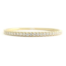 Authenticity Guarantee 
Round Diamond Bangle Bracelet 14K Yellow Gold, 2.05 C... - £9,457.64 GBP
