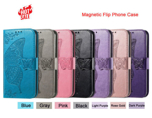 Case for Samsung Galaxy Z Fold 4 3 2 Leather Wallet back Flip Cover