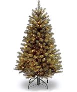 National Tree Company Pre-Lit Artificial Full Christmas Tree, Green, Nor... - $35.70