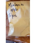 Nuovo Lotto Di 2 Midland Radio Microfono Clip Nero per 440 - $430.62 MXN