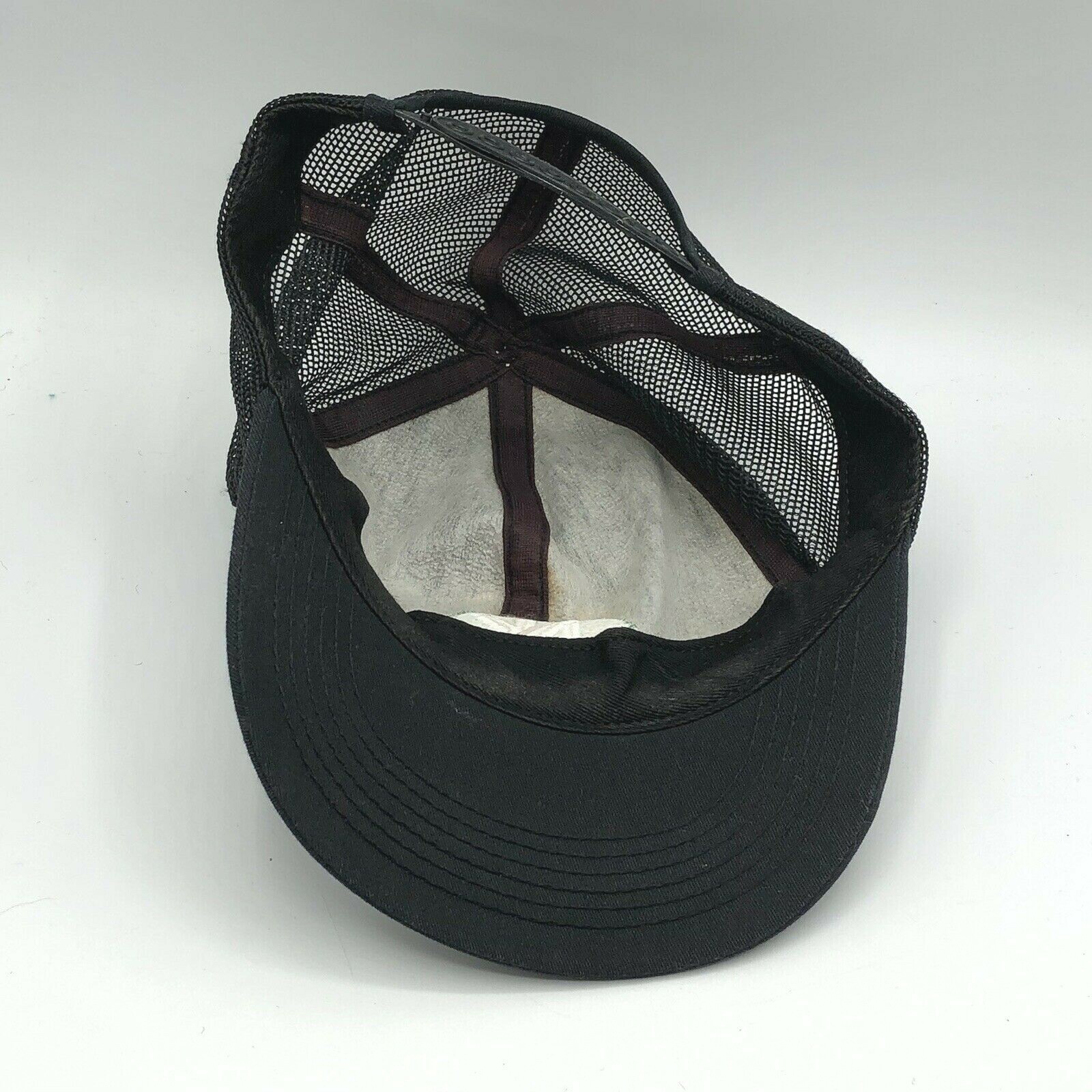 Vintage NK Northrup King Seeds Mesh Embroidered Snapback Hat Cap K Products USA Item image 6