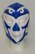 NWT Mexican Lucha Libre Wrestling Mask Wajiro Dream Blue White - $138.72 CAD