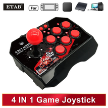 USB Wired 4-In 1Game Joystick  Games Console Rocker Arcade Station - £29.28 GBP