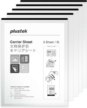 Plustek A4 / Letter Size Document Carrier Sheets (Pack Of 5) - Protects ... - $33.99