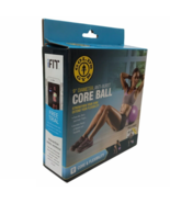 Golds Gym Anti Burst Core Ball 9 Inches In Diameter Purple With Exercise... - £10.95 GBP