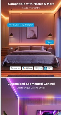 Govee COB LED Strip Light Pro, LED Lights  Compatible with Alexa, Google As Item image 6