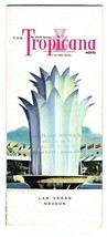 The Tropicana Hotel Brochure Las Vegas Nevada 1950s Poster - £140.62 GBP