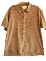 Vintage Tom Tailor SportswearMen&#39;s XL Multi Color Short Sleeve Button Do... - £17.98 GBP