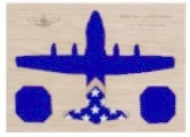 Air Force Lockheed C-130 Hercules Award Wood Shadow Box Medal Display Case - £429.23 GBP
