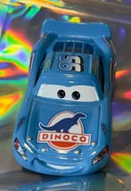 Disney Pixar Cars Lightning McQueen Dinoco #95 Diecast Made In China 1:55 - £6.04 GBP