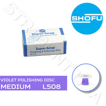 Shofu Super Snap MEDIUM Safe Side Down Disc Violet (50 per box) SH - L508 - £18.87 GBP