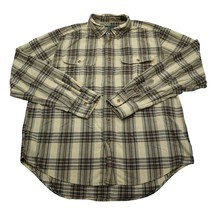 Eddie Bauer Shirt Mens XL Multicolor Plaid Long Sleeve Collared Button Up - £20.26 GBP