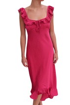 Loucia secret garden dress in fuchsia - size M - £46.57 GBP