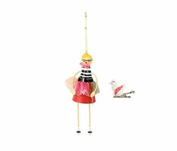 Betsey Johnson Gifting Fifties Girl And Poodle Ornament Free Shipping - £51.65 GBP