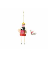 BETSEY JOHNSON GIFTING FIFTIES GIRL AND POODLE ORNAMENT Free Shipping - £51.71 GBP