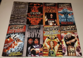 ECW Extreme Championship Wrestling 8 VHS Lot Dudley Boyz Cactus Jack Hea... - £106.15 GBP